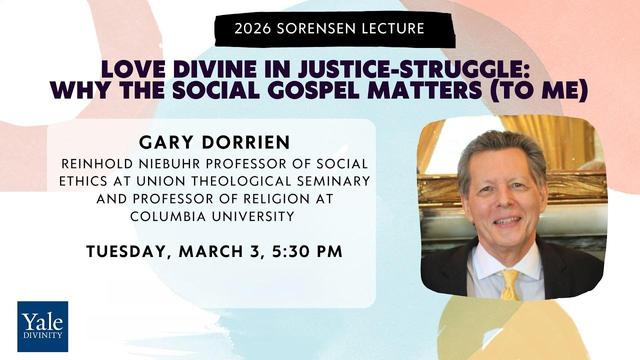 Cover image of title and speaker