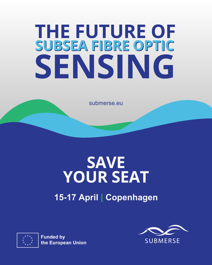 SUBMERSE Project Final Event banner | 15–17 April, Copenhagen