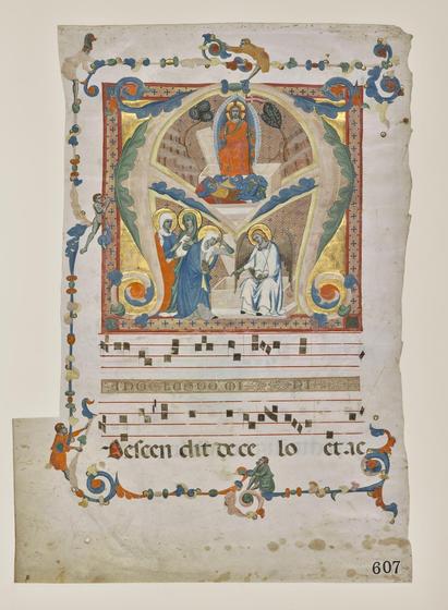 illuminated manuscript from yale art gallery