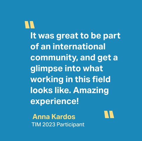 Graphic with a quote