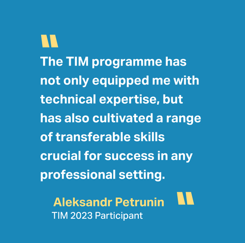 Graphic with a quote