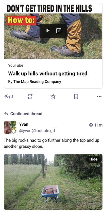 Posted media