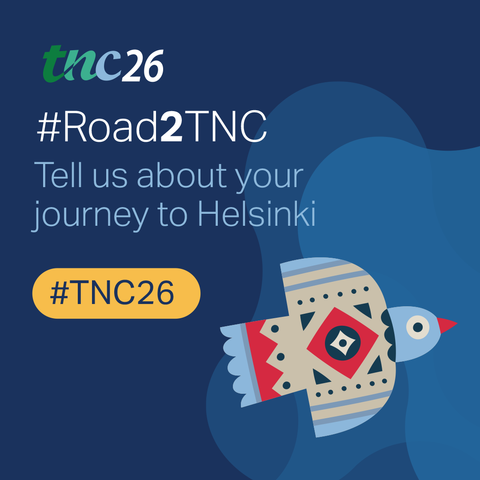 Road2TNC banner - Tell us about your journey to Helsinki
