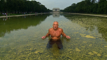 Photoshop of RFK Jr swimming in the new algae filled Reflecting Pool. Considering he actually took his grandchildren swimming in sewage filled water, this would be an improvement.