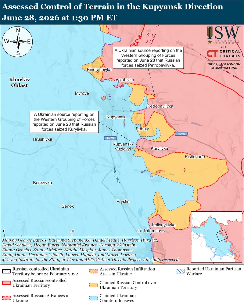 @TheStudyofWar NEW: Russian President Vladimir Putin used his speech to the ruling United Russia Party Congress on June 28 to project Russias strength, reinforce his resolve to achieve Russias objectives militarily, and reject diplomatic solutions to end his war in Ukraine. 🧵(1/6) #Ukraine #Russia #Politics