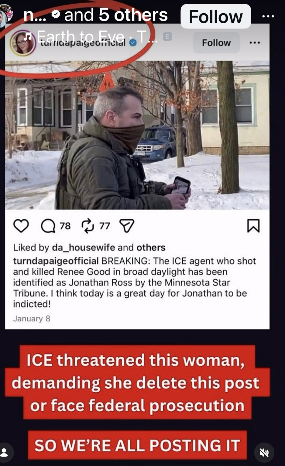 Posted media