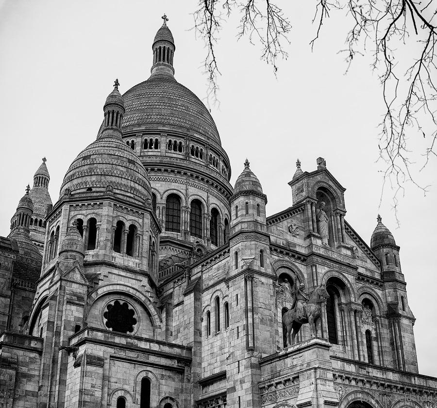 Sacre Coeur
Montmartre, Paris
in B&W