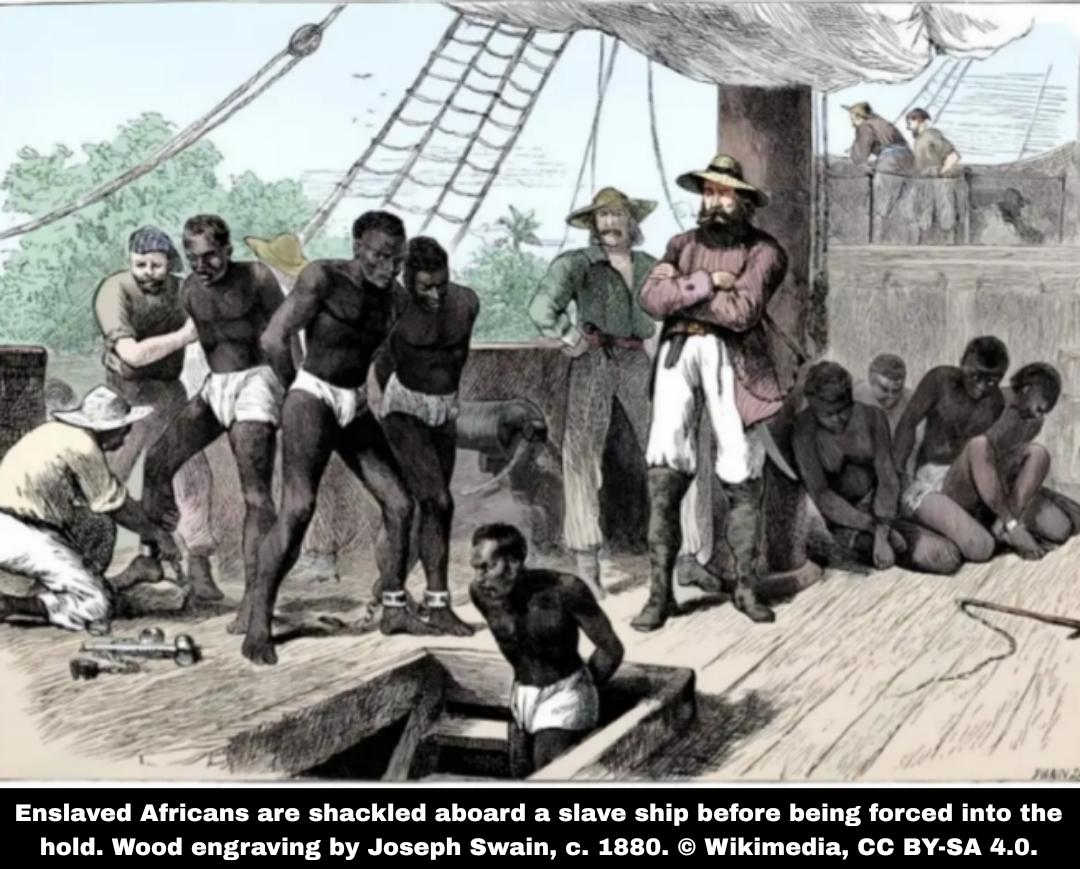 Tooth enamel reveals the origins of Africans freed from slave ships and buried on St. Helena