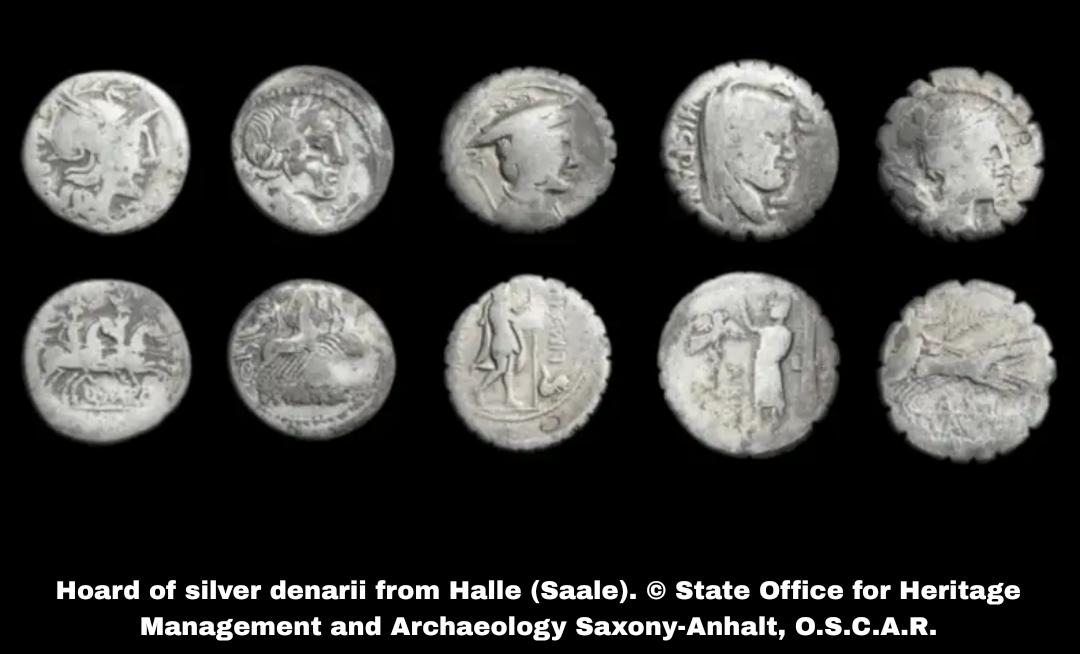 First Roman Republican silver coin hoard found in Saxony-Anhalt rewrites central Germany’s ancient history