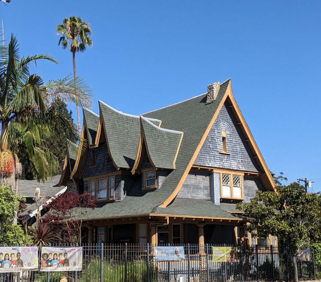 Old house with some cool gables