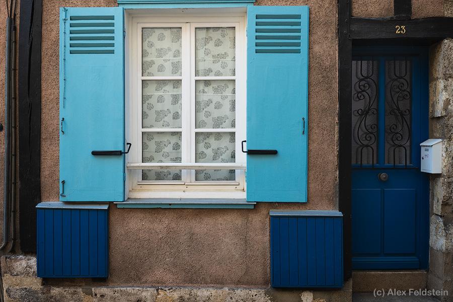 Old Chartres  door and window