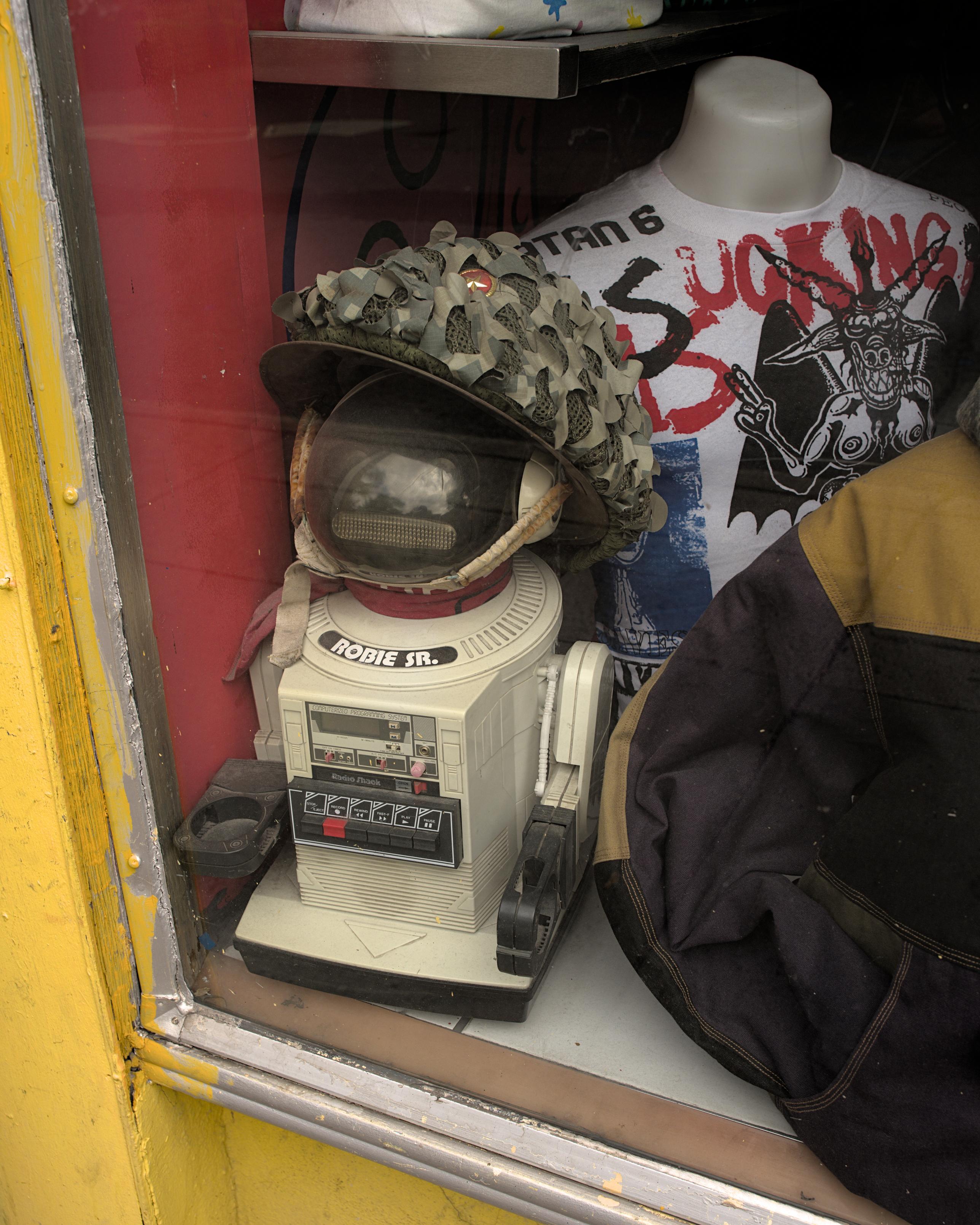The Radio Shack Robie Sr Robot.