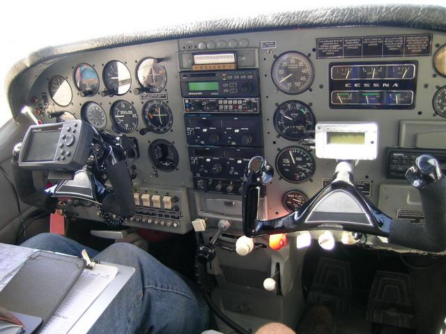 Chris on Right Stick (his plane, just saying) and me on Right Stick in the cockpit.