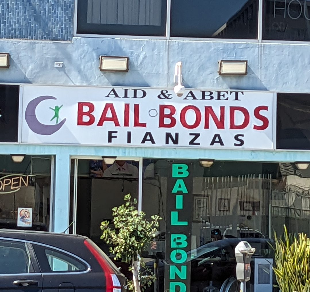 Sign for Aid and Abet Bail Bonds
