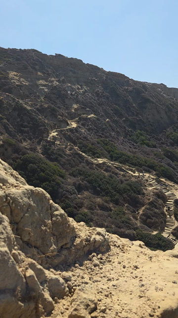 Cliffs, ocean